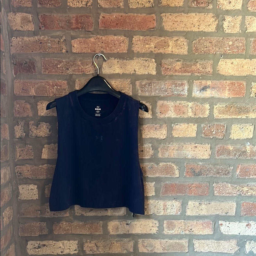 Under Armour Navy Sleeveless Tank Top